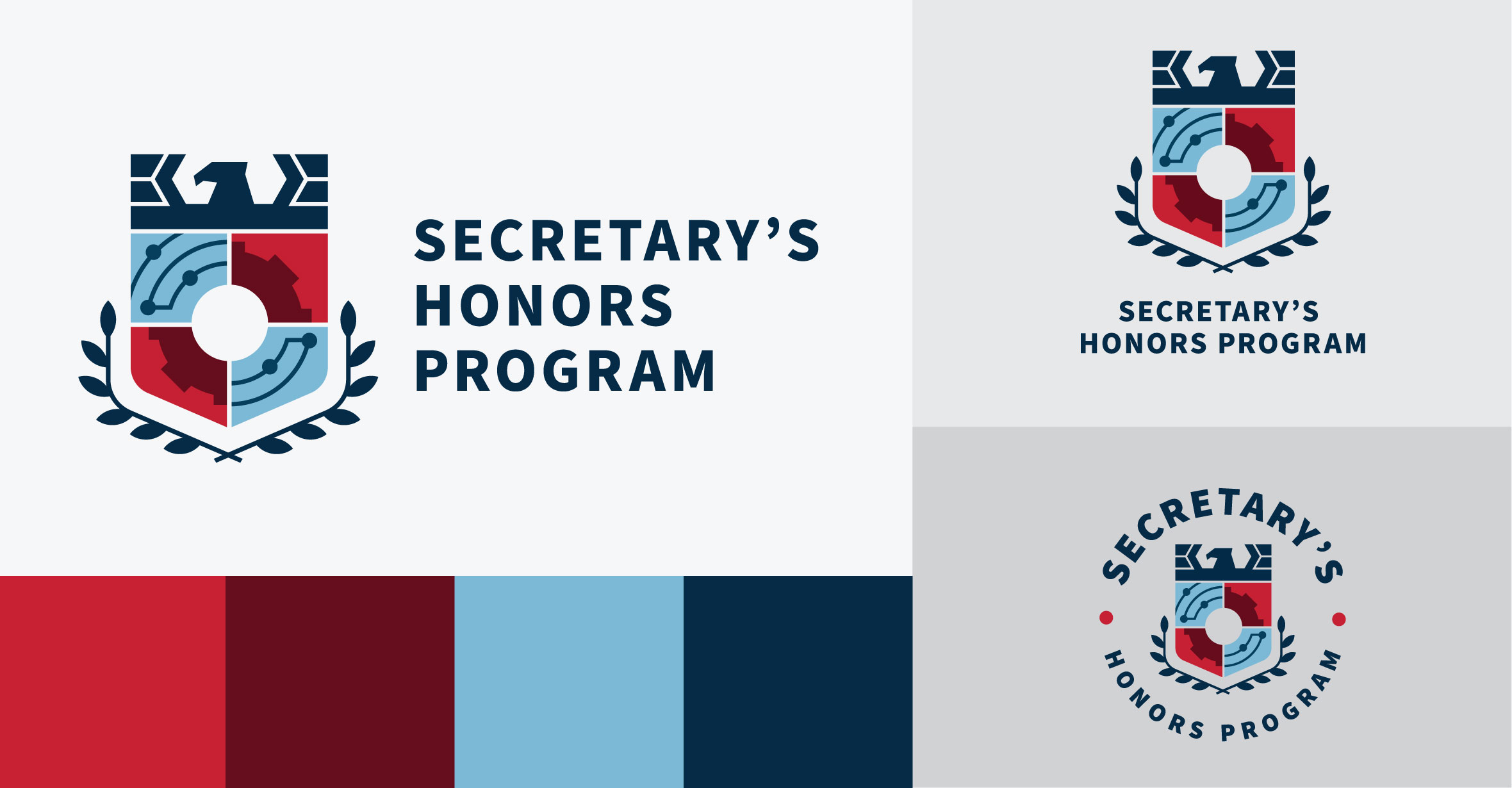Different SHP logo orientations