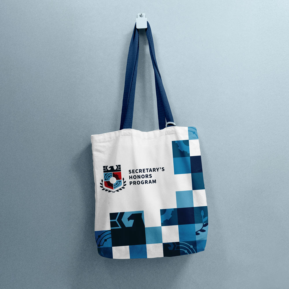 SHP tote bag design